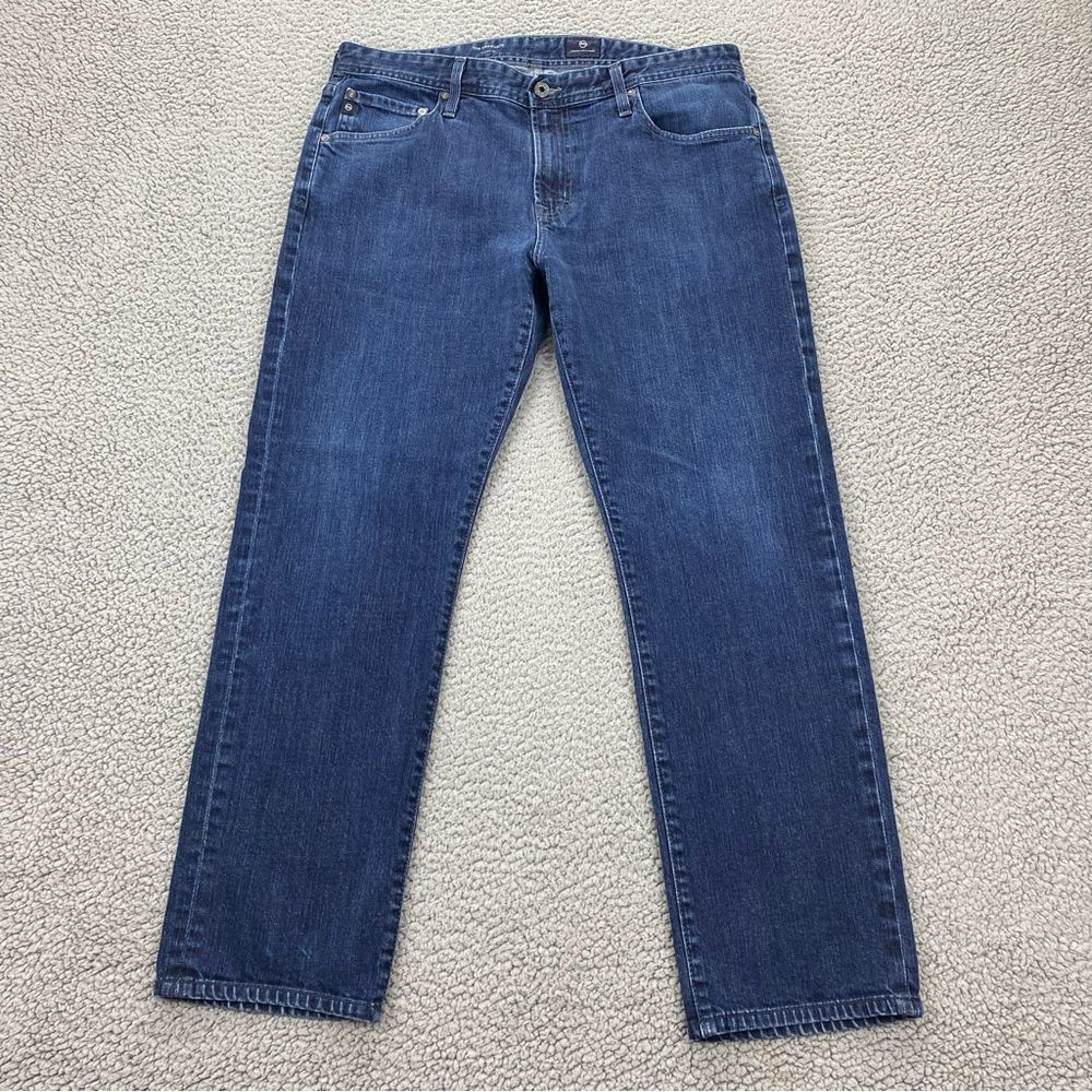 Adriano Goldschmied Men's The Graduate Tailored Leg Jeans  -  Size:  36